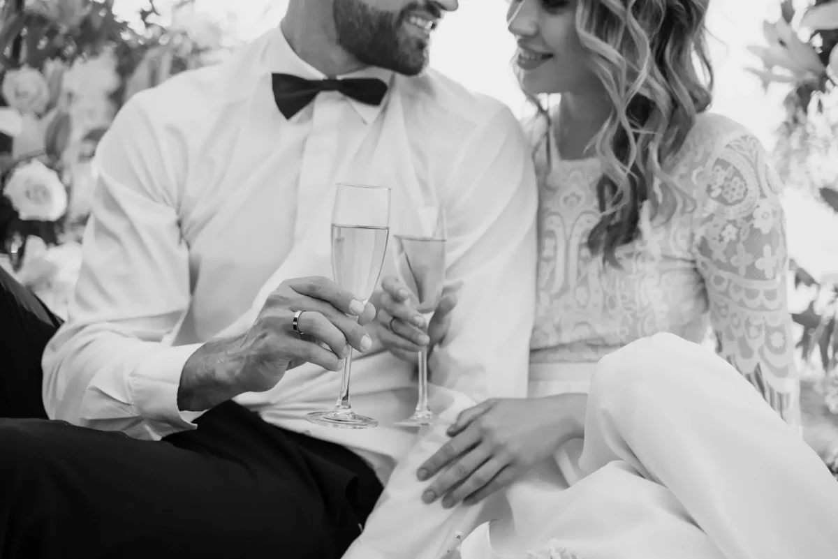 Braut und Bräutigam Hochzeitsfotografie